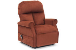 Boston Riser Recliner Chair with Single Motor - Russet.
